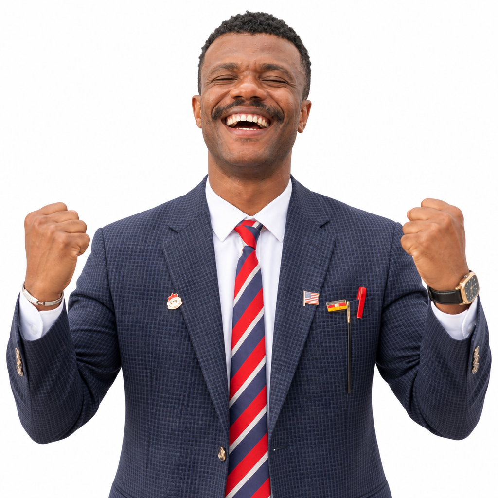 Mr President Ekemena Prince, CEO and Founder of OOTP and 7FDCOF, laughing