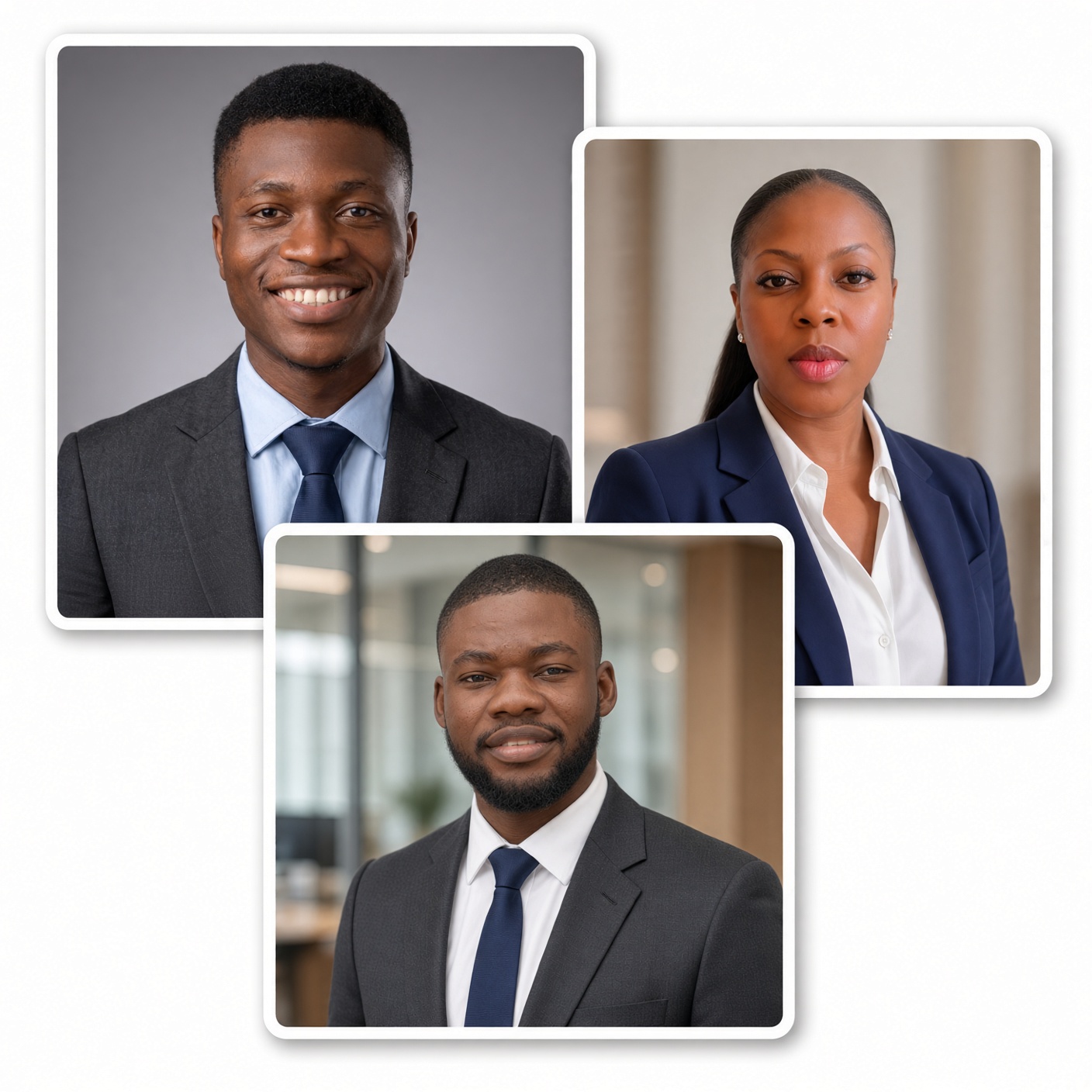 7FDCOF brand affiliates Praise Kay, Arit Ekong, and Uchenna, real African creators building digital product creation and passive income online