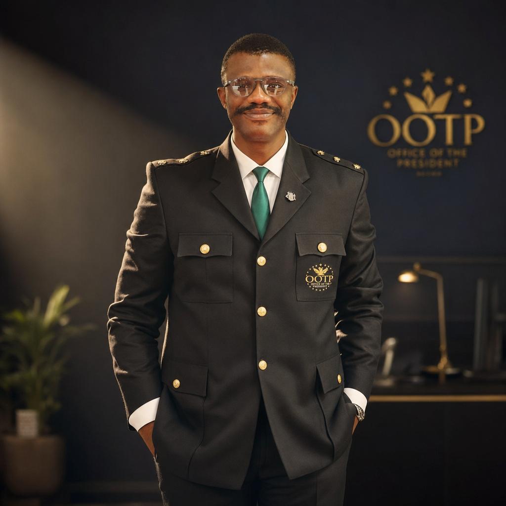 Mr President Ekemena Prince, Founder of 7FDCOF, real 7FDCOF membership benefits editorial portrait